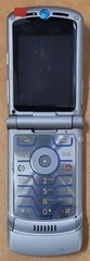 Motorola RAZR V3m – Gray and Silver ( Sprint ) Cellular Flip Phone – READ