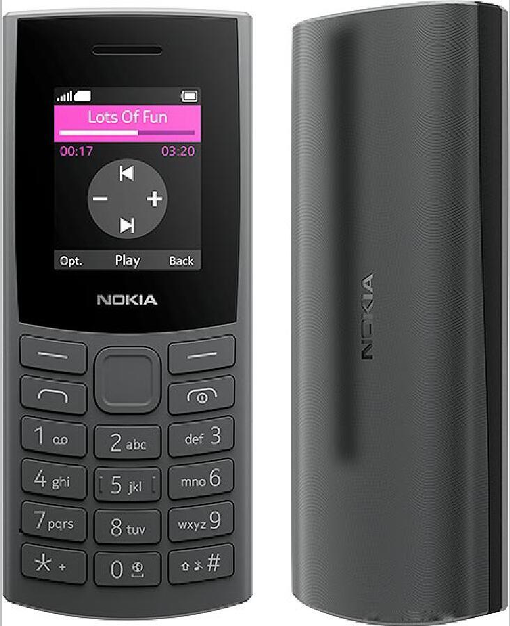 Nokia 105 4G (2023) 1.8″ 128MB ROM Dual SIM Wireless FM radio Phone