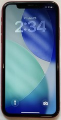 TESTED USED GSM UNLOCKED iPhone 11, 64GB A2111 MH8F3LL/A iOS 26.3, 87% BATTERY