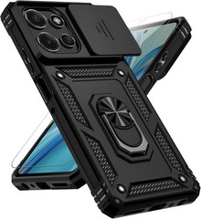 Motorola Moto G Power 2026 / Moto G Power 2025 Case with Slide Camera Cover Blac