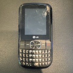 LG 500G Black Bar Phone – Used Powers On As Is