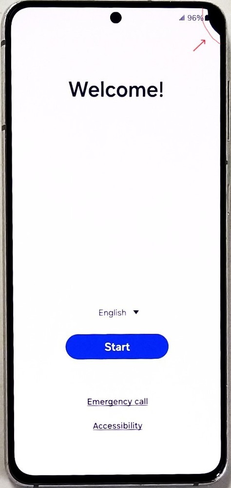 Samsung Galaxy S21 5G SM-G991U1 128GB Phantom White Unlocked Spot Acceptable