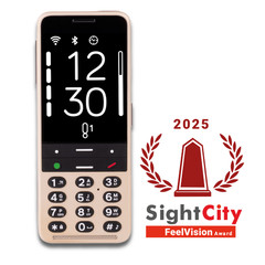 Phone for Blind and Visually Impaired with Advanced Features, Easy to Use, Gold