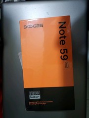 new sealed Doogee note 59 pro+ plus 512/36gb check imei compatible first