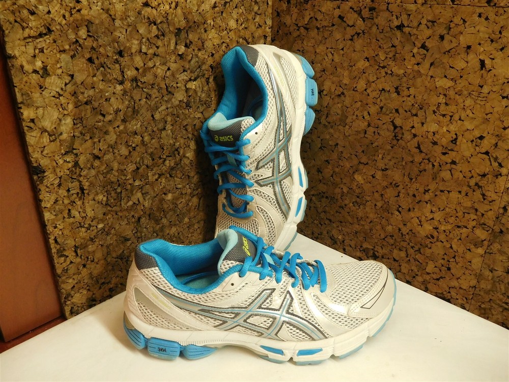 Asics Gel Exalt T379N Size Us 8.5 Blue Gray Women Running Shoes FAST SHIP
