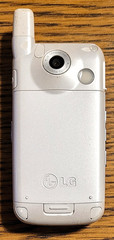 LG Fusic LX550 – Blue and White ( Sprint ) Very Rare Flip Phone – READ / Bundled