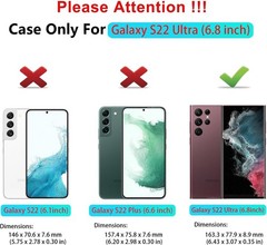 For Samsung Galaxy S22 Ultra 5G Case with Military Grade Protection & Kickstand