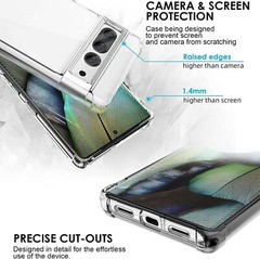 Google Pixel 7 Case Premium Quality Transparent Soft TPU Bumper Crystal HD Saver
