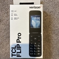 Verizon Prepaid TCL Flip Pro 2.8 In Display Slate Gray – (TCL-4056SPP)