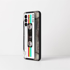 Cute Phone Case for Samsung Galaxy A17 5G, Retro Cassette Tape Design, Black
