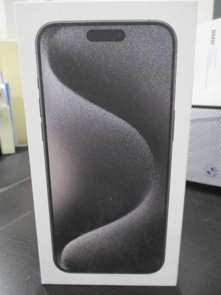 Apple iPhone 15 Pro Max 1TB Titanium Black Factory Unlocked Open Box