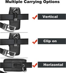 Phone Holster for Samsung Galaxy S25 FE S24 Ultra 5G S23 Plus S22 S21 S20 Note 2
