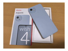 SHARP AQUOS wish4 Blue SH-52E 64GB/4GB 6.6In Android14 50.1MP SIMFREE JAPAN