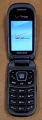 Samsung Convoy 3 III SCH-U680 – Metallic Gray ( Verizon ) Cellular Flip Phone