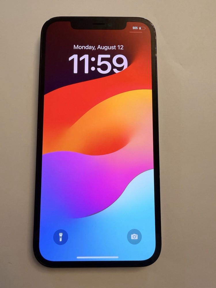 Apple iPhone 12 Pro – 128 GB – Pacific Blue (T-Mobile) Good -A2341