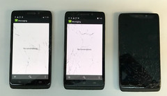 Lot of 3 x Motorola Droid Maxx 16GB XT1080 UNLOCKED Verizon Smart Phones (READ