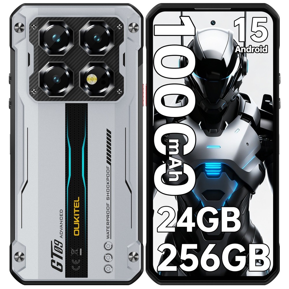 OUKITEL WP60 5G Rugged Phone 24GB+256GB 7.2″ Display 10000mAh Android15 T-Mobile
