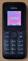Nokia 105 / RM-412 – Black ( Unlocked ) International Cellular Phone – READ