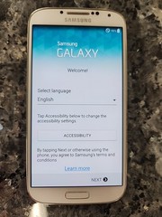 Samsung Galaxy S4 – 16 GB – White Frost (U.S. Cellular)