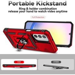 Phone Case for Samsung Galaxy A26 5G with HD Screen Protector & Kickstand
