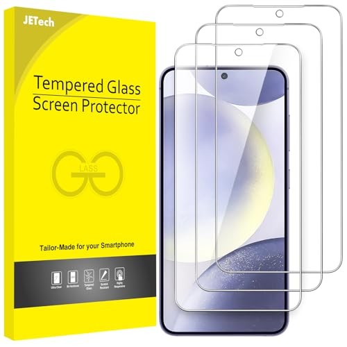 Screen Protector for Samsung Galaxy S24+ 6.7-Inch Tempered Glass, HD Clear 5G
