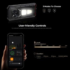 DOOGEE V Max LR 5G Rugged Phone Android 15 Mobile Waterproof Rangefinder Global
