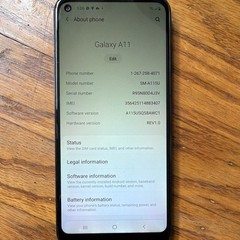 Samsung Galaxy A11 32 GB Black (Boost Mobile)