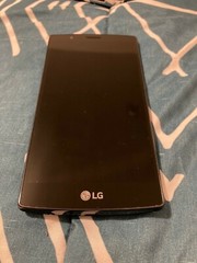 LG G4 LS991 Genuine Leather Black (Sprint) Smartphone FOR PARTS READ DESCRIPTION