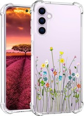 Cute Clear Samsung Galaxy S23 Plus Case for Women Girls, S23+ Transparent Design