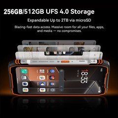 Blackview XPLORE X1 5G AI Rugged Smartphone Android 15 Waterproof Dimensity 7050