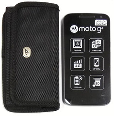 Motorola Moto G4 XT1625 – Black and Gray ( Unlocked ) International Smartphone
