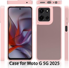 Motorola Moto G 5G 2025/2026 & Moto G Play 2026 Case with Tempered Glass Protect
