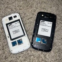 2 Samsung Galaxy S III Android Quad Core 1GB RAM 4.8″ Wi-Fi MicroSD Untested