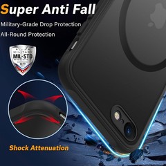 Magnetic for iPhone SE 2022 3rd / iPhone SE 2020 2nd / iPhone 8/7 Shockproof Cas