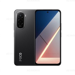 (New) Xiaomi POCO M7 6GB+128GB BLACK Dual SIM Unlocked Android Cell Phone