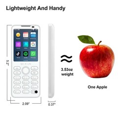 Qin F21 PRO 4G LTE Android 11 Mini Smartphone 2.8-inchTouch Screen Keyboard
