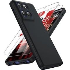 For Motorola Moto G Stylus 5G 2025 Case w/2 Pack Tempered Glass Screen Protector
