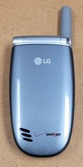 LG VX3300 – Gray and Silver ( Verizon ) Cellular Flip Phone