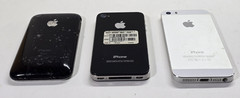 Lot of 3 Apple iPhone 3G A1241 16GB / A1349 16GB / A1533 (For Parts or Repair)