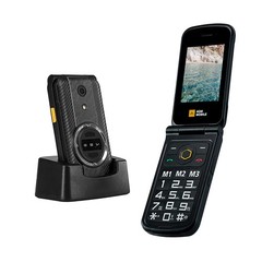 M8 Rugged Basic Flip , 4G Feature Cell , Simple Mobile Phones, Waterproof | D…