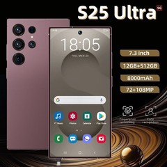 New S25 Ultra 5G Smartphone 7.3″ Factory Unlocked Android Cellphones Dual SIM