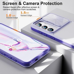 6.8 inch Clear Slim Fit Shockproof Case for Samsung Galaxy S25 Ultra 5G