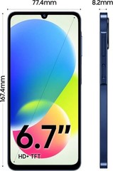 Samsung Galaxy F70e 5G ( Blue, 128GB 4GB RAM) Dimensity 6300 Global Version.