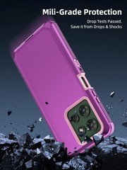 Rugged Heavy Duty Case for Moto G Power 2025 & 2026 6.8 Inch Shockproof Protecti