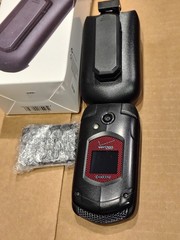 KYOCERA DuraXV+ Verizon 3G Rugged Flip Phone (E4520PTT) – TESTED w/ belt holster