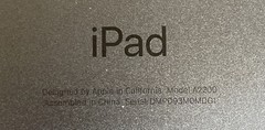 Apple Ipad (Gen 7) (A2200) Wifi + Cellular 32g Space Gray | iOS 18.6.2 | READ