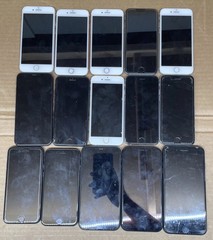 APPLE IPHONE Lot of 15 Mixed Models | ICLOCK | READ DESCRIPTION | FOR PARTS