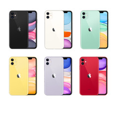 Apple iPhone 11 Unlocked/AT&T/Verizon 64/128GB Dual SIM (Nano‑SIM/eSIM)