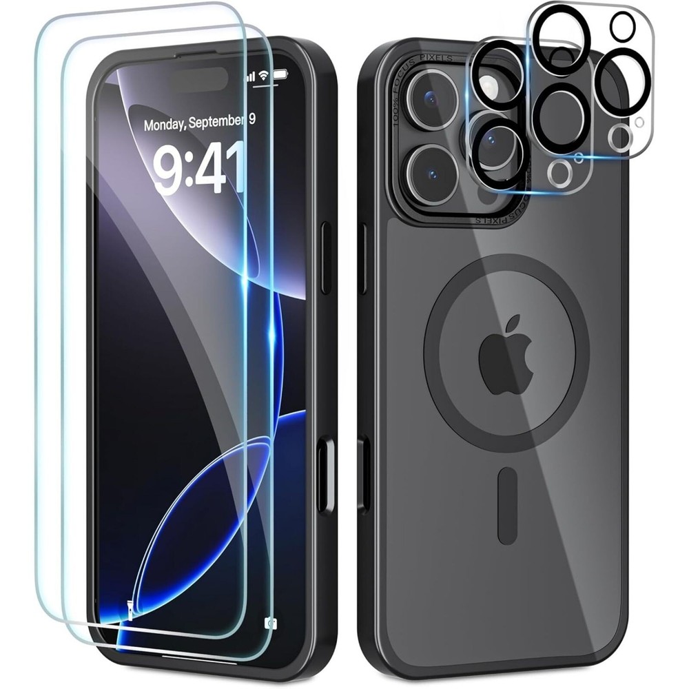 For iPhone 16 Pro Max 5G Case with Military Grade Drop and Shockproof Protection