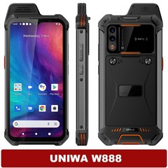 Unlocked 4G LTE Android Rugged Phone NFC Smartphone Mobile Waterproof UNIWA W888